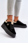 Women's Platform Sneakers Black Eshen