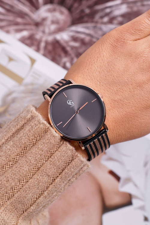 Women's Watch GG Luxe Black Fiber
