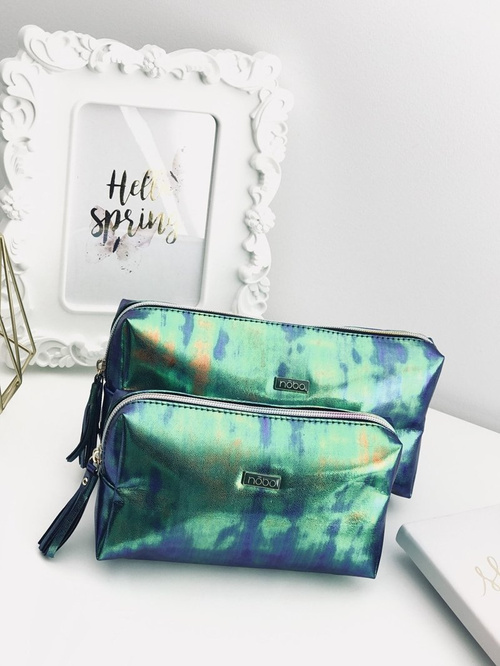 Kosmetyczka Saszetka Nobo Zielona Benzyna