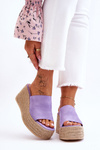 Women's Wedge And Platform Slippers Violet Ysabel