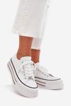 Women's Sneakers On Massive Platform White Marinae