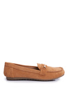 Women's Suede Moccasins Camel Dive