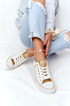 Classic Women's Sneakers BIG STAR HH274458 Off White