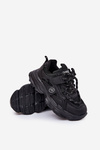 Children's Platform Sneakers Black Hanomess
