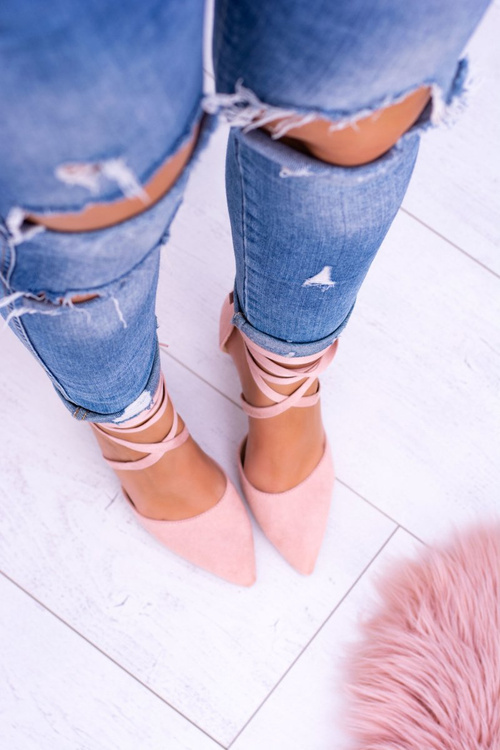 Women's Stiletto Tiered Pink Demmi