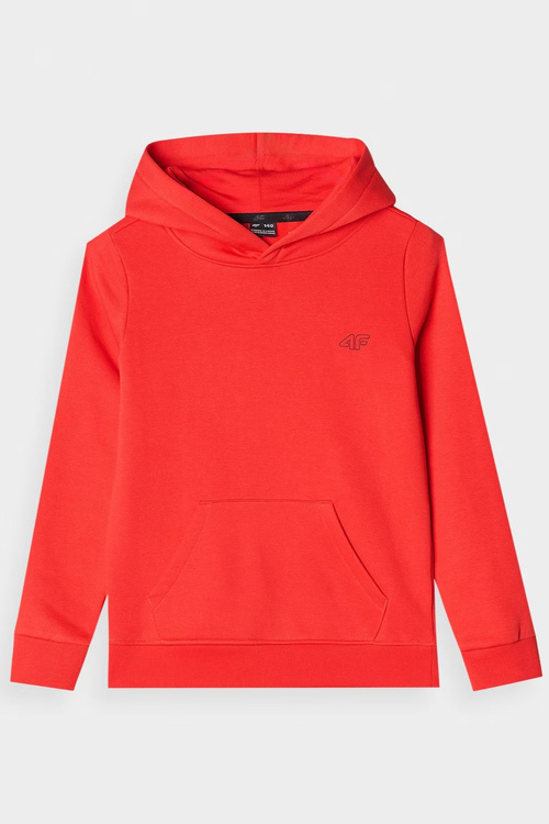 Chłopięca Nierozpinana Bluza Z Kapturem 4F 4FJWMM00TSWSM1292-70S