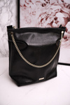 Women's Handbag With Detachable Straps LAURA BIAGGI Patent Black