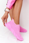 Women's Slip-on Sneakers Fuchsia Yoga Class