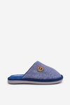Men's Classic Blue Slippers Makis