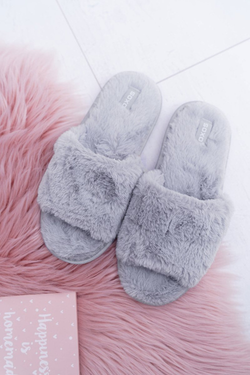 SOXO flip-flops grey with hard sole