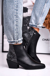 Women's Boots Black Meatown