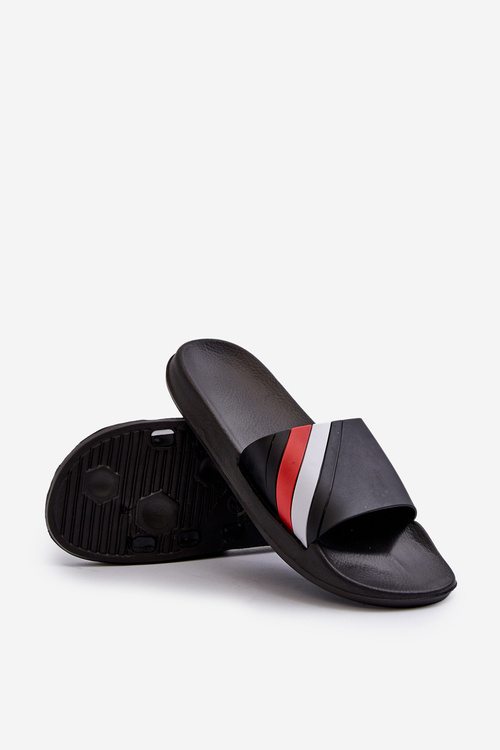 Classic Lightweight Men's Flip-Flops Black Bemostom