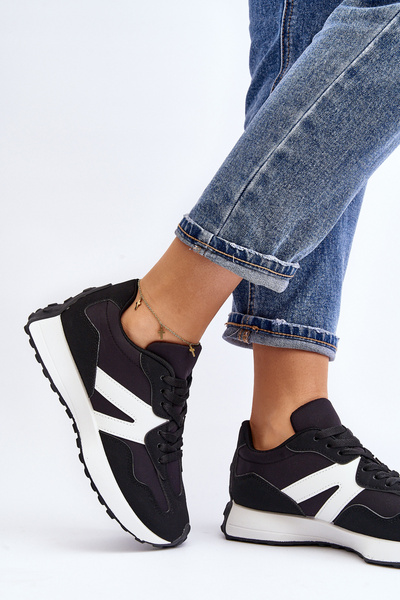 Women's Black Sports Shoes Chloette