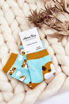 Women's Funny Mismatch Mint Hamster Socks
