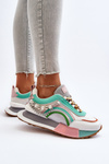 Sneakersy Z Ozdobą Damskie Multikolor GOE NN2N4048