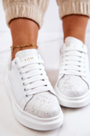 Buty Sportowe Sneakersy Damskie Białe GOE JJ2N4053