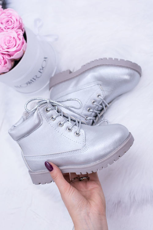 Kids' Insulated Silver Trapper Boots Dexter