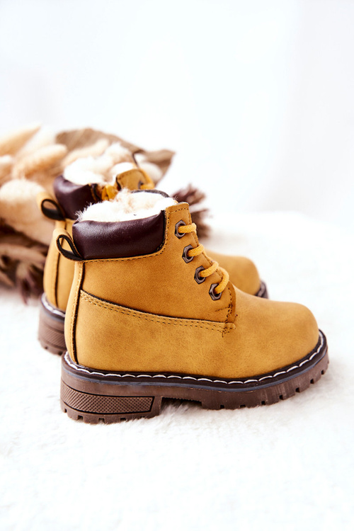 Kids' Warm-up Trapper Booties Yellow Royals