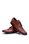 Men's Elegant Bednarek Leather Brown Herod Half Shoes