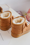 Children's Insulated Boots Snow Boots Camel Vavena