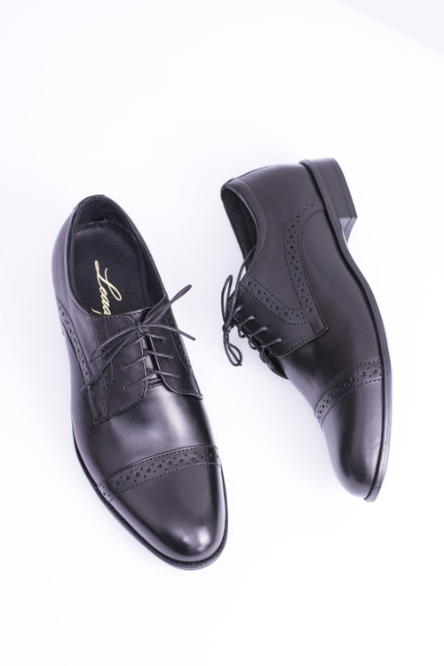 Men's Business Leather Half Boots Gerard Black