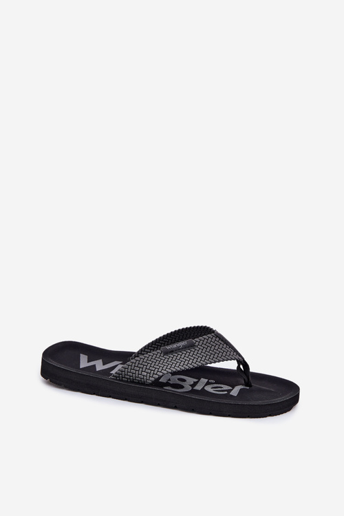 Męskie Klapki Szare WRANGLER ZANE FLIPFLOP MEN LOW 20251044.10E