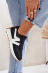 Sneakersy Buty Sportowe Damskie Czarne Britma