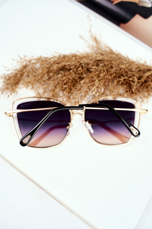 Women's Sunglasses Prius PRE-31 Gold Blue Mirror