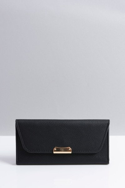 Stylish Large Black Women's Wallet