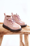 Children's Warm Boots With Zipper Pink Betsy