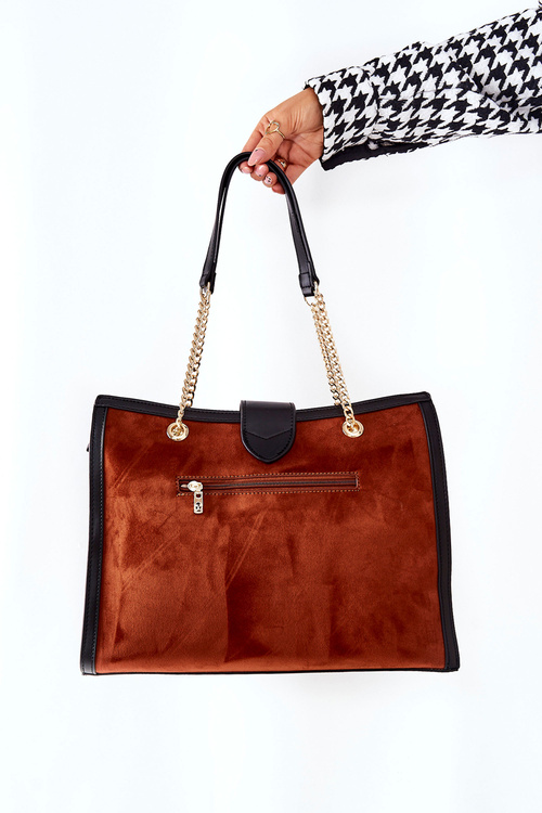 NOBO Shoulder Bag L0830 Brown and Black