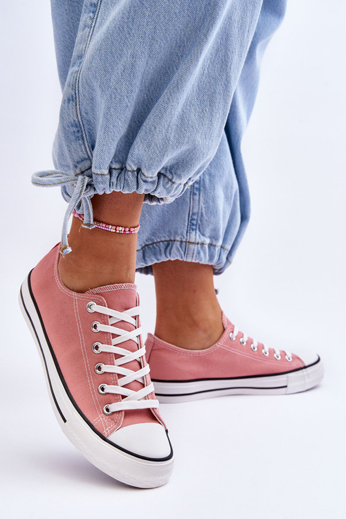 Classic Low Women's Sneakers Dark pink Vegas