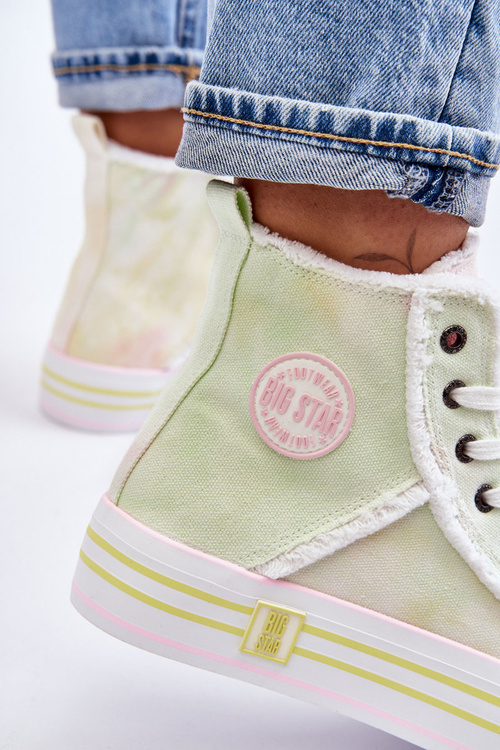 Women's High Sneakers Big Star LL274177 Multicolor