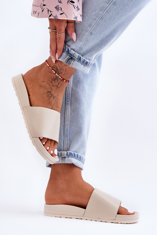 Women's Classic Slippers Beige Rolien