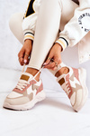 Women’s Sport Shoes Sneakers Beige-Pink Bethell