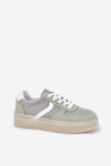 Low Women's Sneakers On Platform Green Telmira