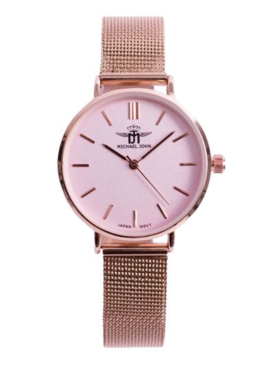 Women's Watch Michael John Florence Pink Dial 32mm