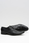 Men's Black Willy Visiting Half Shoes