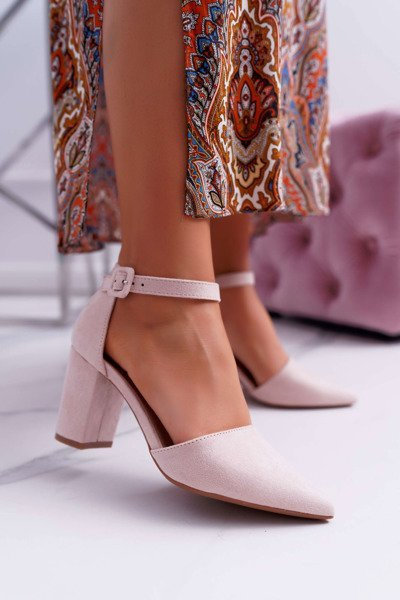 Women's Stiletto pumps Beige Elegante