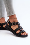 Scented Smooth Women's Sandals ZAXY NN285007 Black