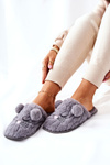 Soft Slippers Mouse with Ears Grey Luise