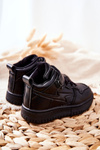 Children's High Sneakers Black Bartnie