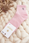 Women's Cotton Socks Pink