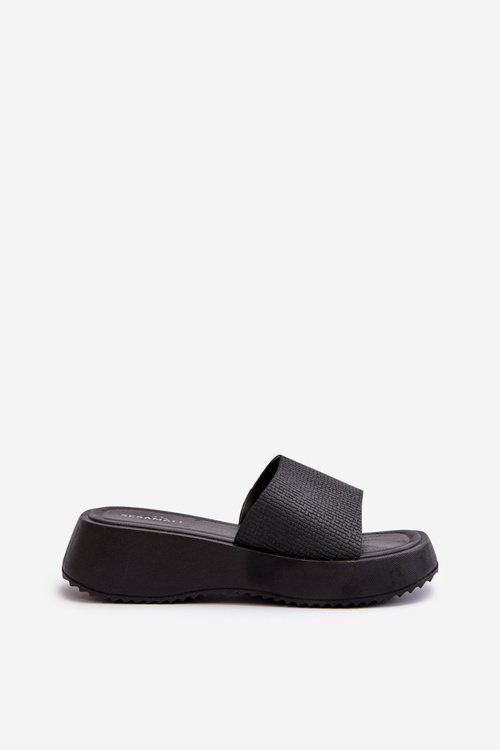 Women's Platform and Wedge Sandals Black Vimarils