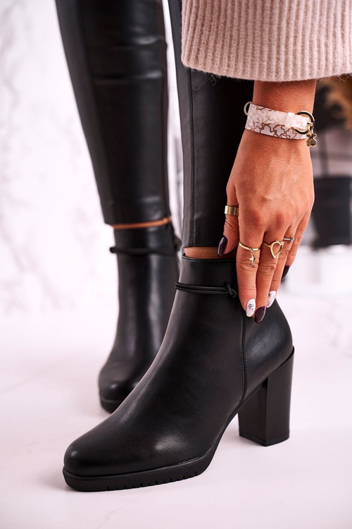 Women’s Insulated Ankle Boots Sergio Leone Black BT306