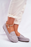 Women’s Loafers Material Grey Panay