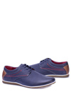 Men's Sporty Navy Blue Casual Marlabo Half Boots