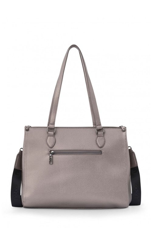 Torebka Shopperka Klasyczna Srebrna NOBO N1530-C015