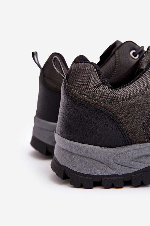 Men's Trekking Sport Shoes Black Alveze