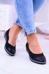 Material Black Ballerinas On Anchor Elleni